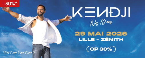 Kendji Girac - Nos 10 Ans Lille 2026